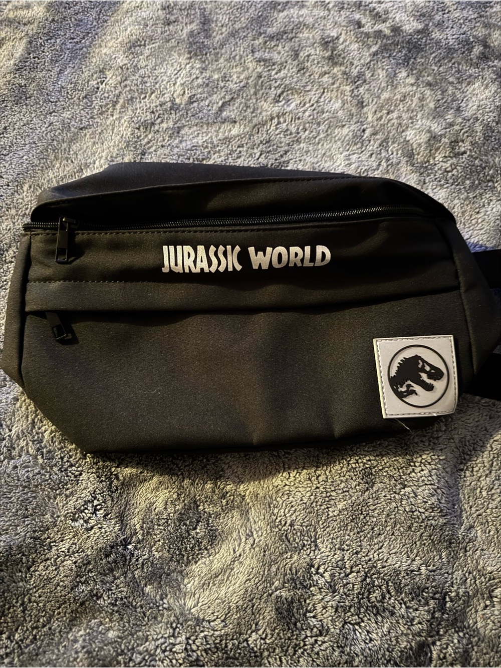 Jurassic World Black Waist Bag — Branded Belt Pack